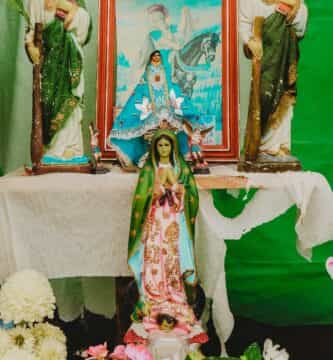 mother mary figurine