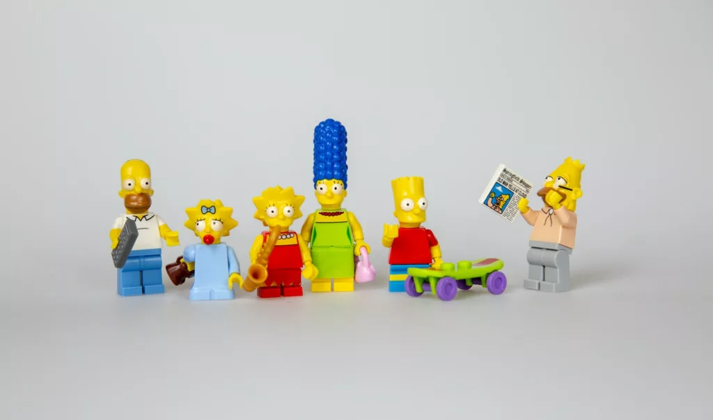 family Simpson figurines